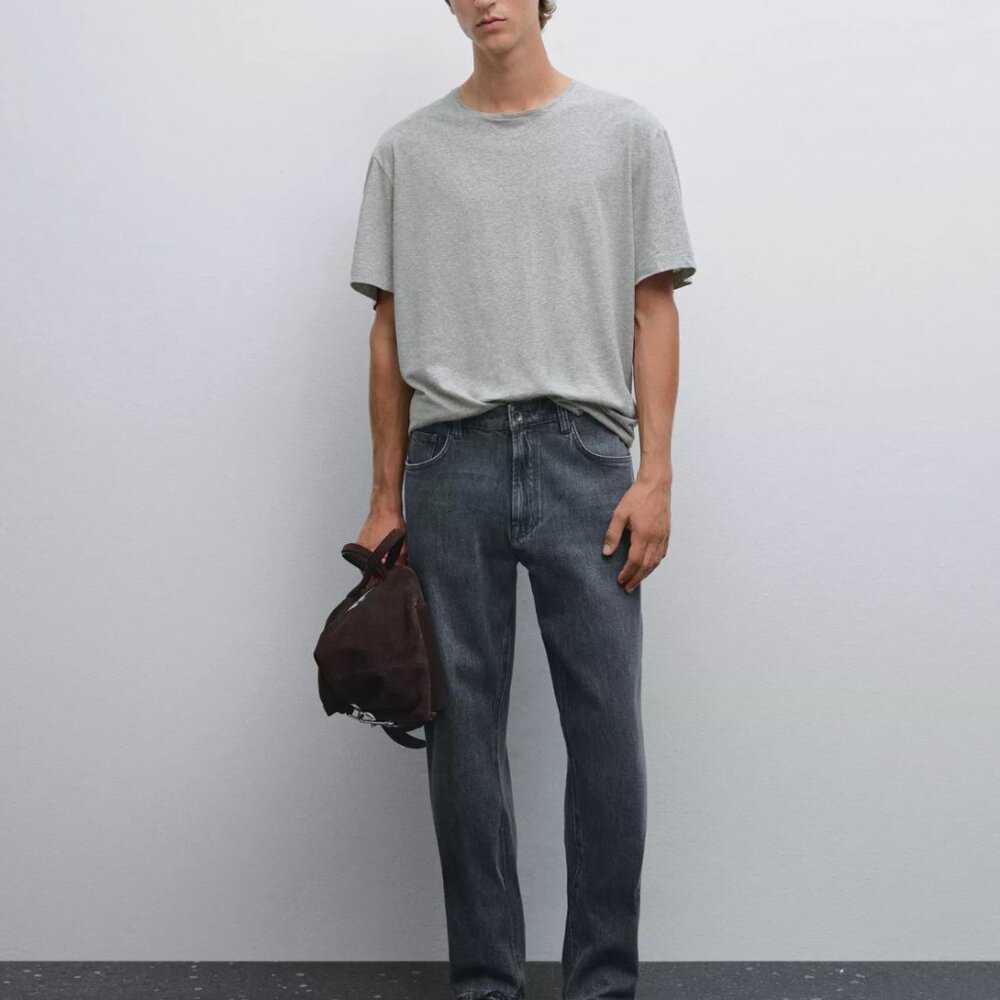 Massimo Dutti Tapered Fit Jeans